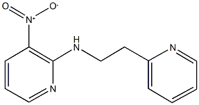 3-nitro-2-{[2-(2-pyridinyl)ethyl]amino}pyridine Struktur