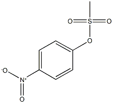 4-nitrophenyl methanesulfonate Struktur