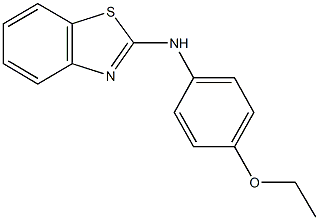 N-(1,3-benzothiazol-2-yl)-N-(4-ethoxyphenyl)amine Struktur