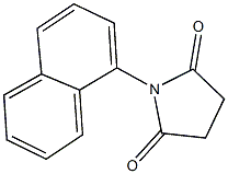 1-(1-naphthyl)-2,5-pyrrolidinedione Struktur