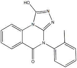 4-(2-methylphenyl)-2,4-dihydro[1,2,4]triazolo[4,3-a]quinazoline-1,5-dione Struktur