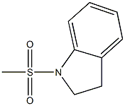 1-(methylsulfonyl)indoline Struktur