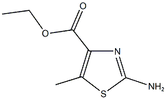 ethyl 2-amino-5-methyl-1,3-thiazole-4-carboxylate Struktur