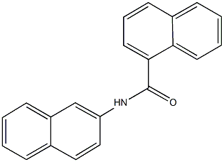 N-(2-naphthyl)-1-naphthamide Struktur