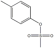 4-methylphenylmethanesulfonate Struktur