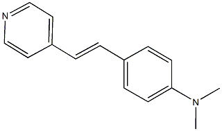 N,N-dimethyl-N-{4-[2-(4-pyridinyl)vinyl]phenyl}amine Struktur