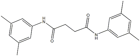 N~1~,N~4~-bis(3,5-dimethylphenyl)succinamide Struktur