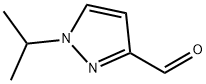 1-isopropyl-1H-pyrazole-3-carbaldehyde Struktur