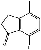 7-Fluoro-4-methyl-indan-1-one Struktur