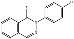 2-(p-chlorophenyl)-1(2h)-phthalazon Struktur