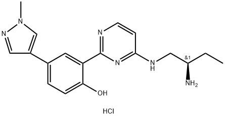 CRT0066101 Hydrochloride Struktur