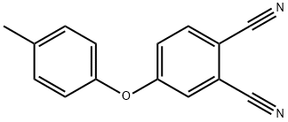 4-(p-tolyloxy)phthalonitrile Struktur