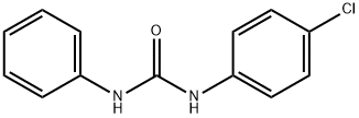 N-(4-chlorophenyl)-N'-phenylurea Struktur