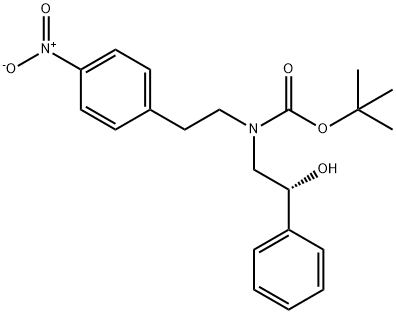 (N-tert-Butoxycarbonyl-N-[(1'R)-hydroxy-1-phenyl)ethyl])-4-nitrophenylethylaMine