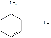 3-Cyclohexen-1-aMine, hydrochloride (1:1) Struktur