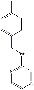 N-[(4-methylphenyl)methyl]pyrazin-2-amine Struktur