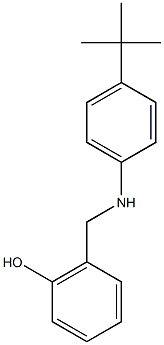 2-{[(4-tert-butylphenyl)amino]methyl}phenol Struktur