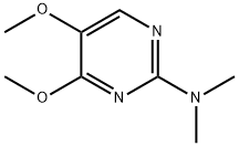 2-Pyrimidinamine,4,5-dimethoxy-N,N-dimethyl-(9CI) Struktur