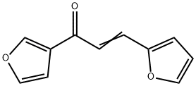 2-Propen-1-one,3-(2-furanyl)-1-(3-furanyl)-(9CI) Struktur