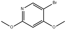 5-BroMo-2,4-diMethoxypyridine Struktur