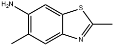 6-Benzothiazolamine,2,5-dimethyl-(9CI) Struktur