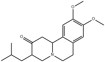 TETRABENAZINE Struktur