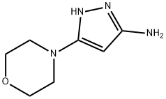 1H-Pyrazol-3-amine,5-(4-morpholinyl)-(9CI) Struktur