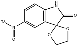 5'-nitro-1',2'-dihydrospiro[1,3-dioxolane-2,3'-indole]-2'-one