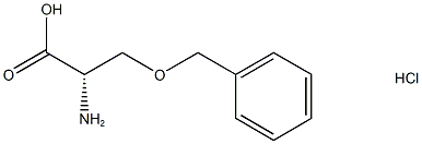 H-Ser(Bzl)-OH.HCl Struktur