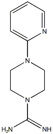 4-(pyridin-2-yl)piperazine-1-carboximidamide Struktur