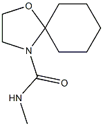 N-methyl-1-oxa-4-azaspiro[4.5]decane-4-carboxamide Struktur