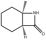 (1S,6R)-6-methyl-7-azabicyclo[4.2.0]octan-8-one Structure