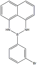 2-(3-溴苯基)-2,3-二氫-1H-萘并[1,8-DE][1,3,2]二氮雜硼烷, 927384-43-8, 結(jié)構(gòu)式