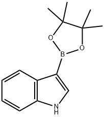 PINACOL ESTER INDOLE-5-BORONIC ACID Struktur