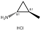 TRANS-2-METHYLCYCLOPROPANAMINE HYDROCHLORIDE Struktur