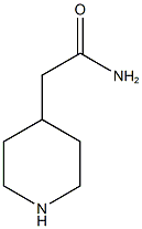 2-piperidin-4-ylacetamide Struktur