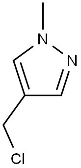 4-(chloromethyl)-1-methyl-1H-pyrazole Struktur