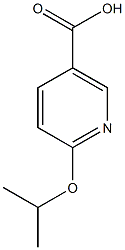 6-(propan-2-yloxy)pyridine-3-carboxylic acid Struktur