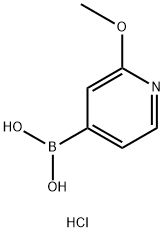 2-Methoxypyridine-4-Boronic Acid Hydrochloride(WX654032) Struktur