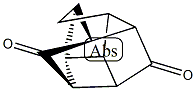 (1S,2R,3R,10S)-pentacyclo[5.4.0.0.0.0,]undecane-8,11-dione Struktur
