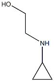 2-(cyclopropylamino)ethan-1-ol Struktur