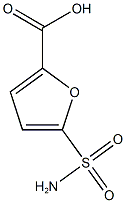 5-sulfamoylfuran-2-carboxylic acid Struktur