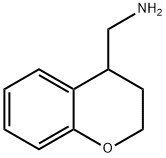 (3,4-二氫-2H-1-苯并吡喃-4-基)甲胺, 92661-91-1, 結(jié)構(gòu)式