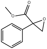 Methyl 2-phenyloxirane-2-carboxylate Struktur