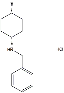 cis-N-Benzyl-4-methylcyclohexanamine hydrochloride Struktur