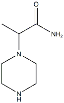 2-(piperazin-1-yl)propanamide Struktur