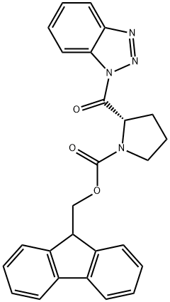 FMoc-Pro-Bt Struktur