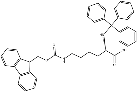 Trt-Lys(Fmoc)-OH Struktur