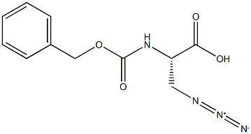 Z-L-Dap(N3)-OH*CHA Struktur