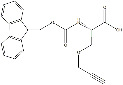 Fmoc-L-Ser(propargyl)-OH Struktur